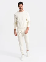 Ombre Men's tracksuit set jogger pants + sweatshirt