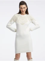 Orsay Cream Women's Sweater Dress - Ladies