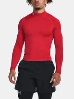 Under Armour T-Shirt UA CG Armour Comp Mock-RED - Men's