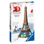 Puzzle 3D Mini budova - Eiffelova věž - položka 54 dílků