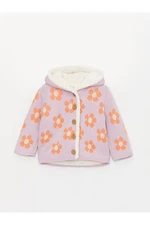 LC Waikiki Hooded Long Sleeve Baby Girl Knitwear Cardigan