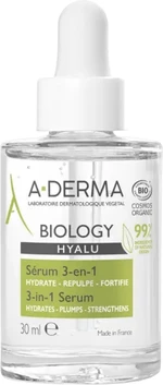 A-DERMA Hyaluronové sérum 3v1 Biology Hyalu (3-in-1 Serum) 30 ml