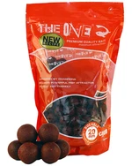 The one boilies rozpustné red soluble jahoda kořeněná klobása 1 kg - 20 mm