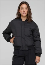 Women's bomber jacket Puffer Blouson black