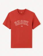 Celio Cotton T-shirt Jeoverdu - Men's