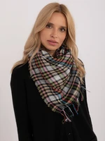 Women's checkered scarf