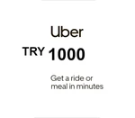 Uber 1000 TRY Gift Card TR