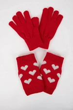 DEFACTO Women's Knitted Gloves