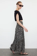 Trendyol Multicolored Patterned Woven Skirt