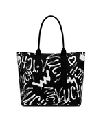 VUCH Wennie Grafitti Black Handbag