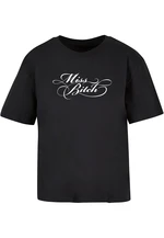 Women's T-shirt Miss Bitch black