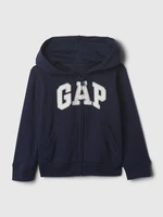 Dark blue boys' sweatshirt GAP