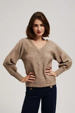 V-neck sweater