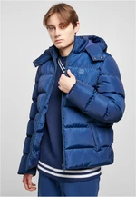 Puffer Jacket with Hood spaceblue