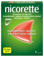 Nicorette Invisipatch 15 mg/16 h transdermální náplast 7 ks