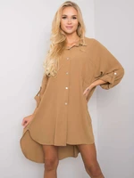 Női ruha Fashionhunters Beige