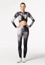 Bittersweet Paris Woman's Dark Nebula Spark Leggings CPW-LEG-SPARK-Print BSP1164