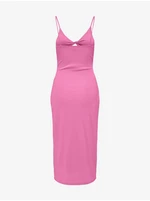 Pink Women's Sheath Maxi-Dresses ONLY Debbie - Women