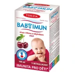 TEREZIA BABY IMUN Sirup s hlívou a rakytníkem Příchuť višeň 100 ml