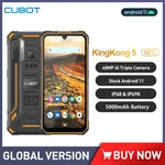 Cubot KingKong 5 Rugged Smartphones 6.088 Inch 4GB+32GB 5000mAh Battery 48MP Triple Camera Android 11 NFC Face Unlock Cellphones