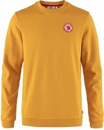 Fjällräven 1960 Logo Badge Sweater M Mustard Yellow XL Felpa outdoor