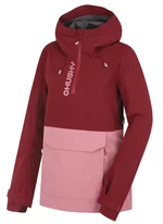 Husky Nabbi L XS, bordo/pink Dámská outdoor bunda