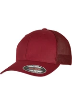 Mesh Trucker Cranberry Cap