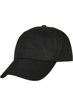 Black cap made of recycled polyester