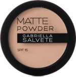 GABRIELLA SALVETE Matující pudr SPF15 - 02, 8 g