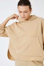 Koton Women's Beige Sweatshirt