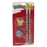 CyP Brands Školský set Pokémon (2x ceruzka, guma a strúhadlo)