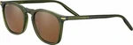 Serengeti Delio Shiny Crystal Khaki/Mineral Polarized Drivers Gafas Lifestyle