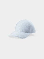 Dámska sherpa strapback šiltovka - biela