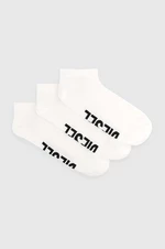 Ponožky Diesel SKM-GOST 3-pak pánske, biela farba, 00SI8H.0IQAS