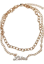 Diamond Zodiac Golden Necklace Pound