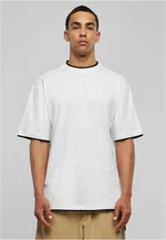 Contrasting wht/blk t-shirt