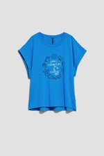 WOMEN'S T-SHIRT L-TS-4088 FRESH BLUE