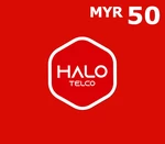 Halo Telco 50 MYR Mobile Top-up MY