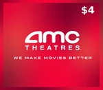 AMC Theatres $4 Gift Card US