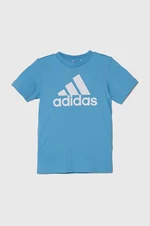 Dětské bavlněné tričko adidas s potiskem