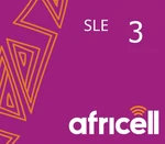 Africell 3 SLE Mobile Top-up SL