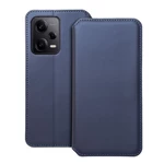 Flipové pouzdro Dual Pocket pro Xiaomi Redmi Note 12 Pro 5G, modrá