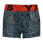Dětské boxerky Styx art sportovní guma doodle