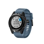 Szilikon karpánt Tactical QuickFit  Garmin Fenix 5X és 6X, rock cyan