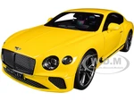 2018 Bentley Continental GT Monaco Yellow 1/18 Diecast Model Car by Norev