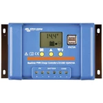 Victron Energy Blue-Solar PWM-LCD&USB solárny regulátor nabíjania PWM 12 V, 24 V 10 A