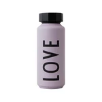 Fialová termofľaša Design Letters Love, 500 ml