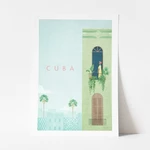 Plagát Travelposter Cuba, A3