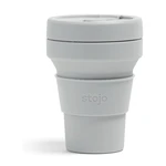 Sivý skladací hrnček Stojo Pocket Cup Cashmere, 355 ml