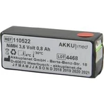 Akumulátor pro lékařské přístroje Akku Med Náhrada za originální akumulátor ACC-0750-00 3.6 V 800 mAh